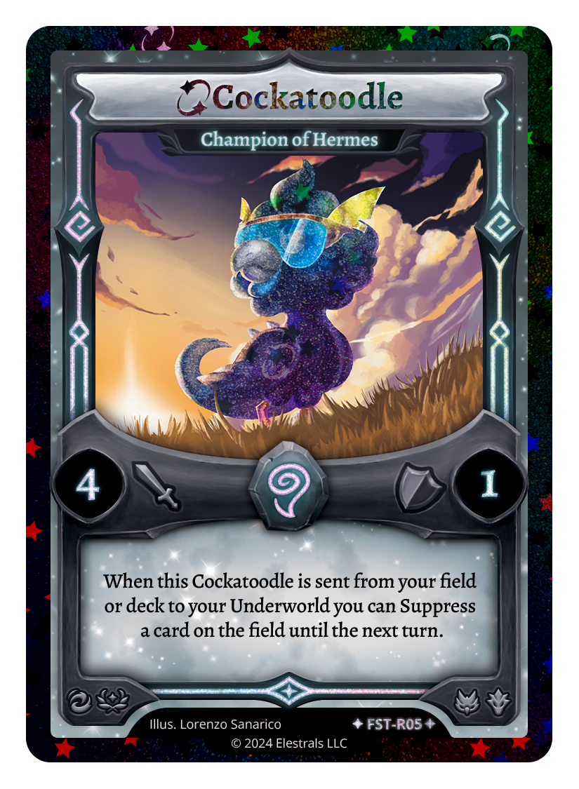 Cockatoodle - Champion of Hermes - FST-R05